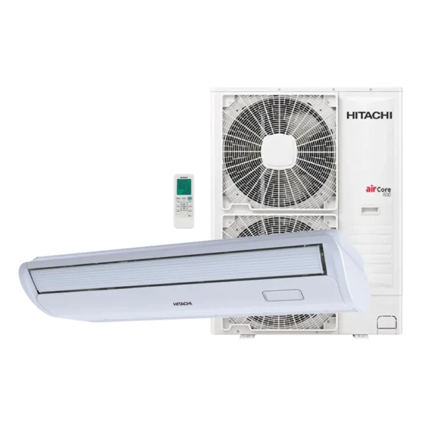 Ar Condicionado Piso Teto Hitachi Inverter Air Core 46000 Btus Quente e Frio 220v R-32